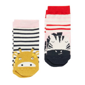 Joules 2 Pack of Socks - Giraffe & Zebra