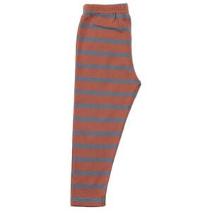 Pigeon Leggings - Orange/Blue