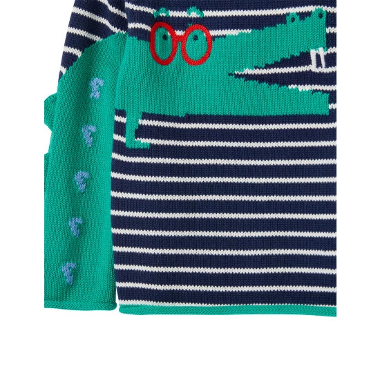 Joules Knitted Crocodile Jumper 2 Joules Knitted Crocodile Jumper