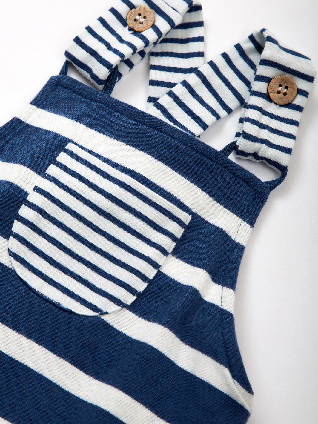 Kite Stripy Dungarees 1